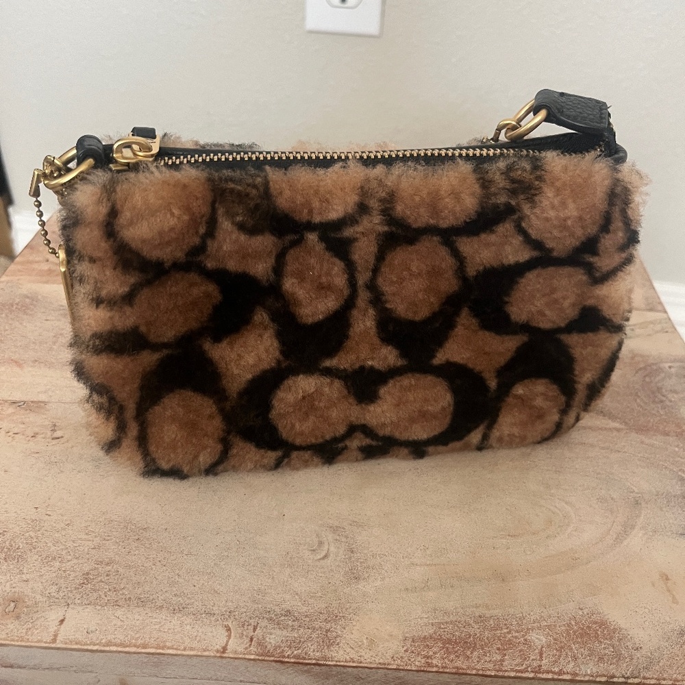 Coach X Jennifer Lopez Nolita 19 In Signature Shearling